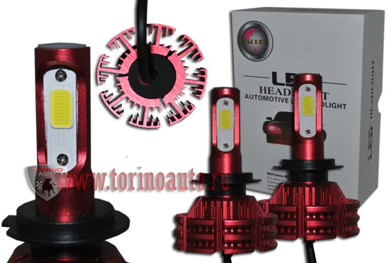Лампа H7 12V CREE 60W/6000LM 2 шт