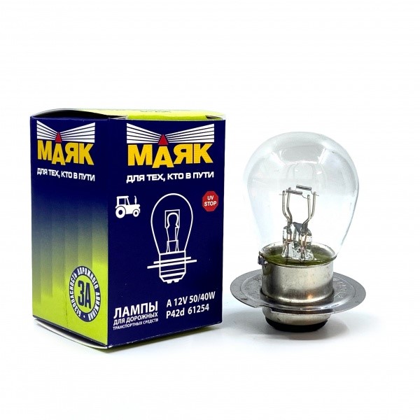 Лампа фарная 12V R1 50/40W P42d