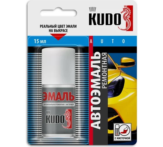 Пробник краски KUDO с кисточкой 15 мл № 630 Кварц