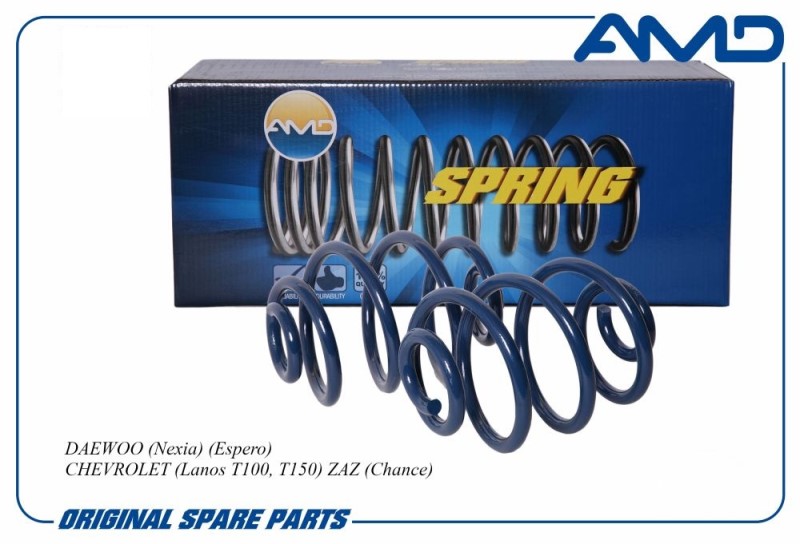 Пружина задн. подвес. Daewoo Nexia Lanos усил.
