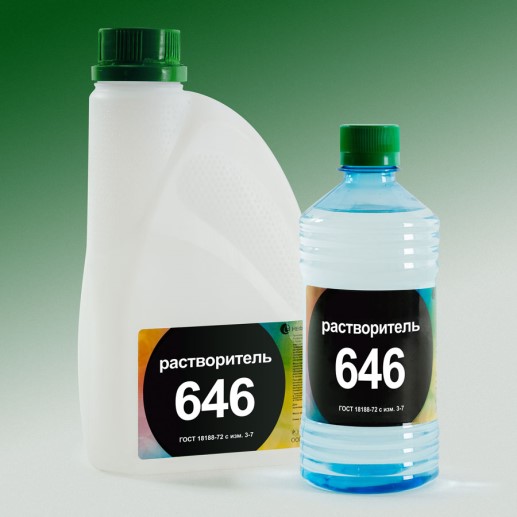Растворитель 646 3 л.