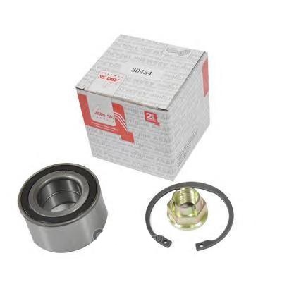 Подшипник ступицы Renault Logan Sandero Lada Largus XRAY Vesta перед. с ABS с 2010 г. -- с 2014 г. /гайка+стопор/