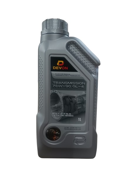 Масло трансм. Девон Тransmission 75W90 GL-4 (1л.) п/синт.