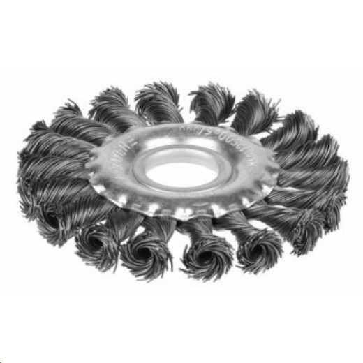 Щетка для УШМ d-125 М22  PROFESSIONAL  дисковая
