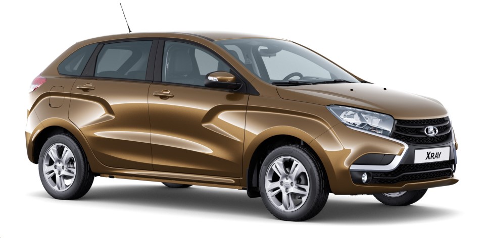 Стекло двери задн. Lada XRAY лев.