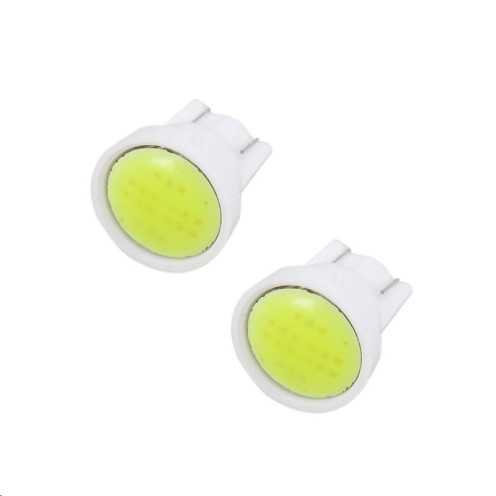 Лампа габарит. 12V W5W T10 3 COB без цок. W2.1x9.5d силикон