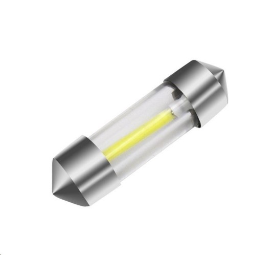Лампа салонная 12V C5W T11 SV8.5 1 COB 36мм