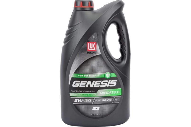 Масло моторное Лукойл GENESIS ARMORTECH DX1 5W30 SP-RC GF-6A (4л.) синтетическое (бенз., диз.)