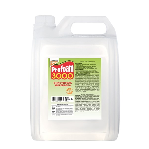 Очиститель обивки салона велюра и ковров 4,5 л. ProFoam 3000
