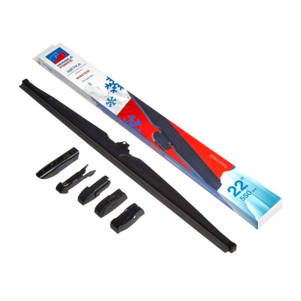 Щетка стеклоочистителя каркасная зимняя 22  55 см Double Force