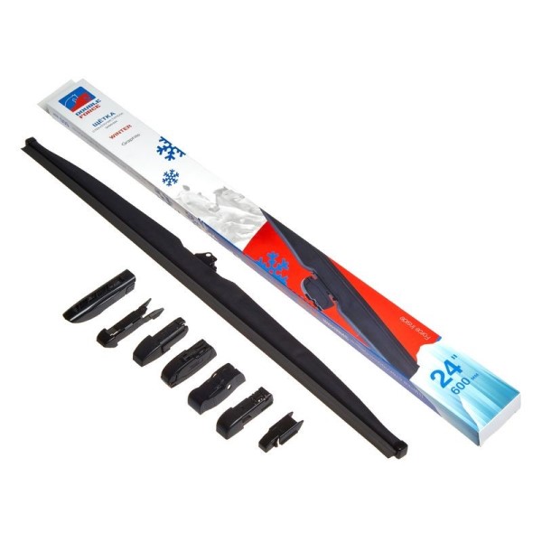 Щетка стеклоочистителя каркасная зимняя 24  60 см Double Force