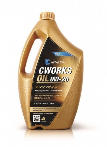 Масло моторное Cworks Oil 0W20 SN/GF-5 (4л.) синтетическое (бенз.)