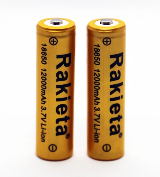 Батарейка аккумуляторная литиевая 18650 Rakieta 12000 mAh 3.7v li-ion