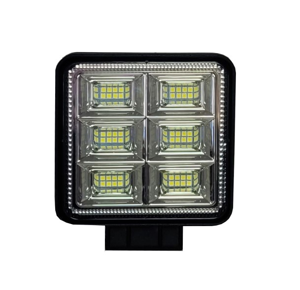 Фара светодиодная дополнительная 48 LED 4W 10-30V 108*108*40 дальний
