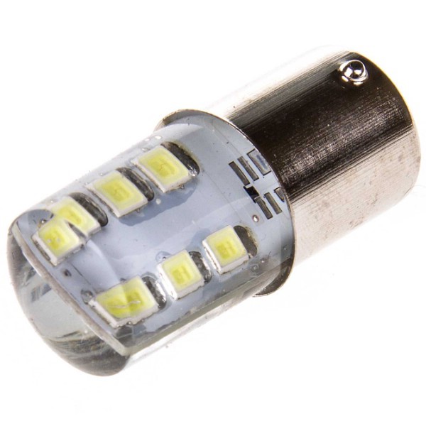 Лампа 1-конт. 12V P21W S25 12 SMD с цок. BA15s (к-т 2 шт)