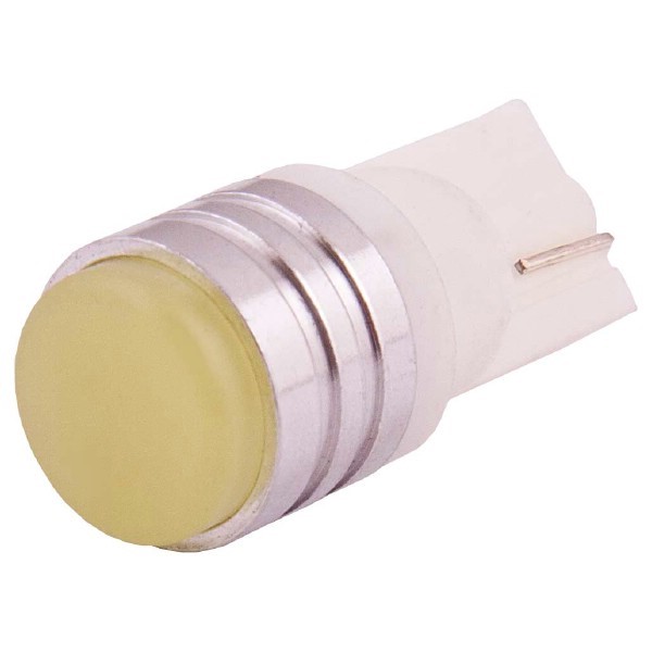 Лампа габарит. 12V W5W T10 1 COB без цок. W2.1x9.5d (к-т 2 шт)