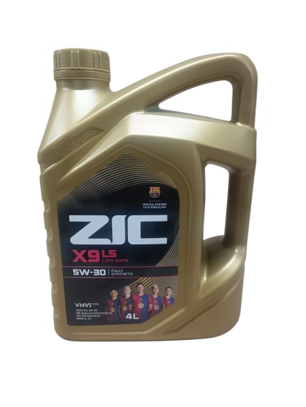 Масло моторное ZIC X9 LS 5W30 SN/CF С3 (4л.) синт. (бенз., диз.)