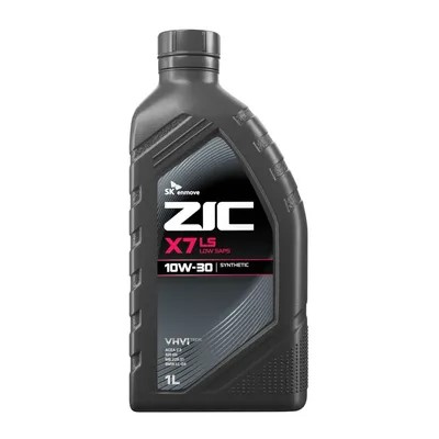 Масло моторное ZIC X7 LS 10W30 SN/CF C3 (1л.) синтетическое (бенз., диз., газ.)