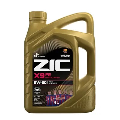 Масло моторное ZIC X9 FE 5W30 SP A5/B5 (4л.) синтетическое (бенз., диз.)