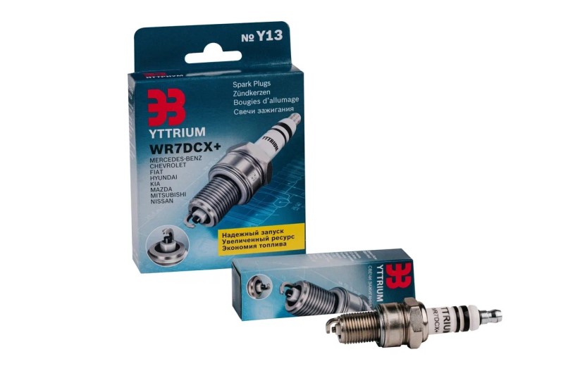 Свечи Энгельс YTTRIUM WR 7 DCX+ /Lada 8 кл., Hyundai, Mitsubishi/ и.у.