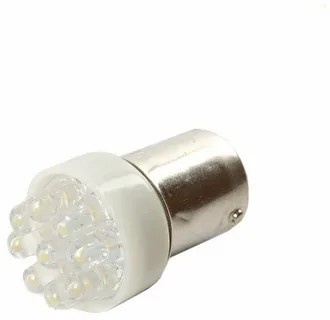 Лампа 1-конт. 12V P21W S25 9 LED с цок. BA15s