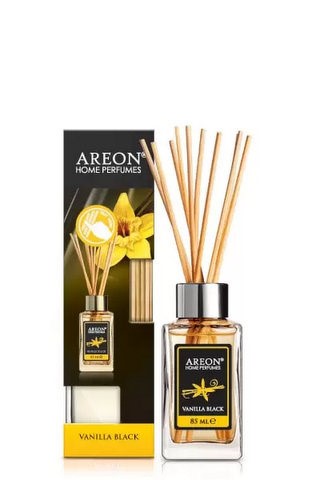 Ароматизатор бытовой 85 мл  AREON HOME PERFUME STICKS  Vanillla black