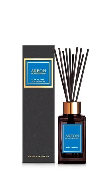Ароматизатор бытовой 85 мл  AREON HOME PERFUME STICKS PREMIUM  Blue Crystal