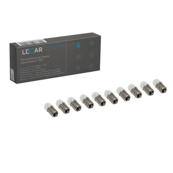 Лампа габарит. 12V T4W T8.5 с цок. BA9s