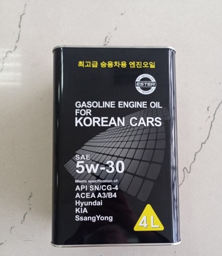 Масло моторное FanFaro for Korean Cars 5W30 SN CG-4 (4л.) синтетическое (бенз.)