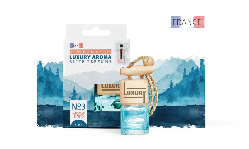 Автопарфюм Luxury Aroma Elite Perfume № 3 (по мотивам Диор) цитрусово-древесный аромат