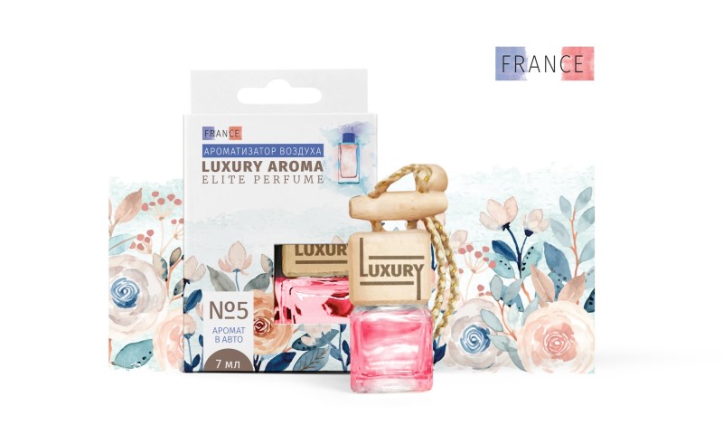 Автопарфюм Luxury Aroma Elite Perfume № 5 (по мотивам Дольче) цветочно-фруктовый аромат