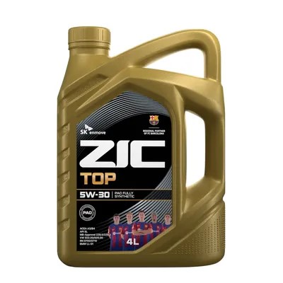 Масло моторное ZIC TOP 5W30 SL/CF (4л.) синтетическое (бенз., диз.)