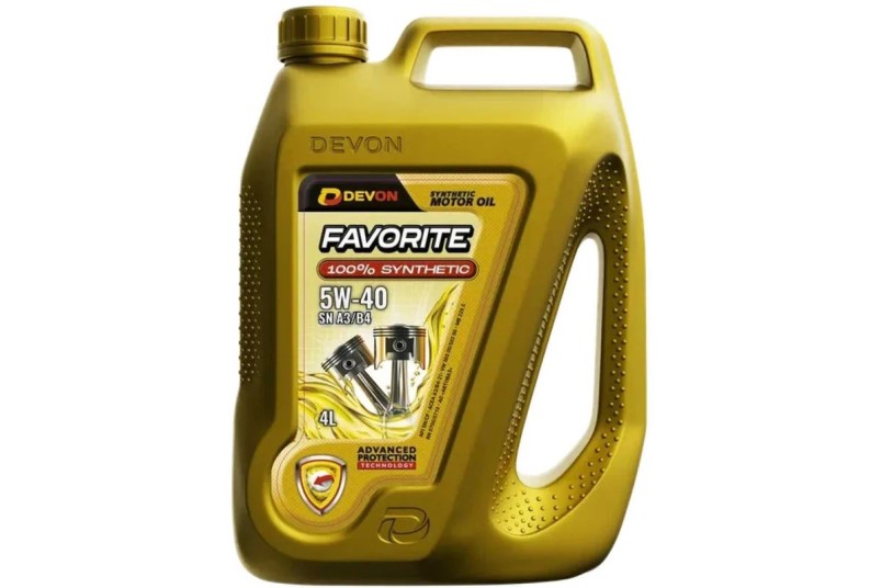Масло моторное Девон Favorite 5W40 SN A3/B4 (4л.) синтетическое (бенз., диз.)