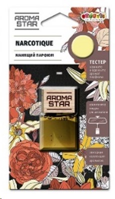 Ароматизатор подвесной Aroma Star Narcotique (манящий парфюм)