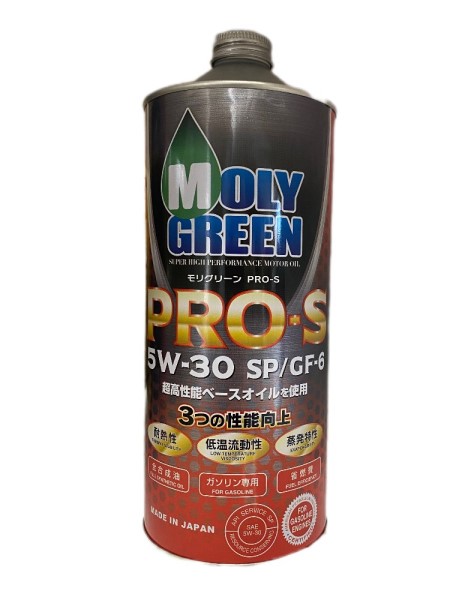 Масло моторное MolyGreen PRO S 5W30 SP/GF-6A (1л.) синтетическое