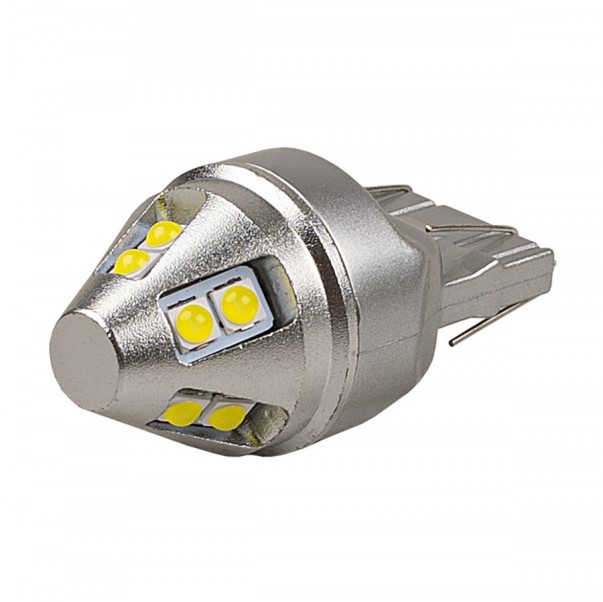 Лампа 2-конт. 12V W21/5W T20 10 SMD без цок. W3*16q (к-т 2 шт)