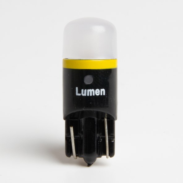 Лампа габарит. 12V W5W T10 COB без цок. Solarx B3000K 2 шт.