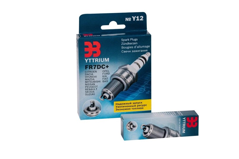 Свечи Энгельс YTTRIUM FR 7 DC+ /Lada Largus 16 кл., Renault, Kia, Hyundai, Mitsubishii, Nissan, Skoda, Peugeot/ и.у.
