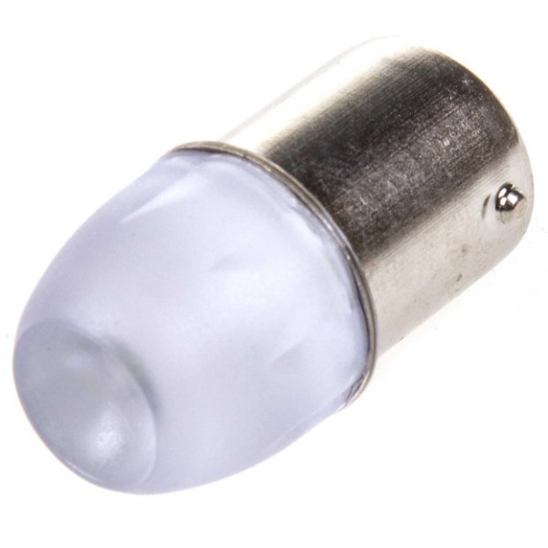 Лампа 2-конт. 12V P21/5W S25 3 SMD со смещен. цок. по высоте BAY15d белая (к-т 2 шт)