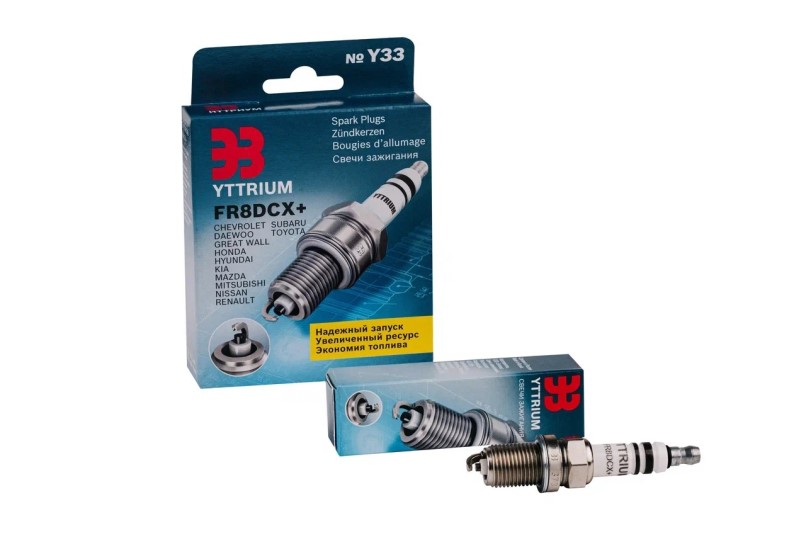 Свечи Энгельс YTTRIUM FR 8 DCX+ /Daewoo, Hyundai, Nissan, Subaru, Toyota, Volkswagen/ и.у.
