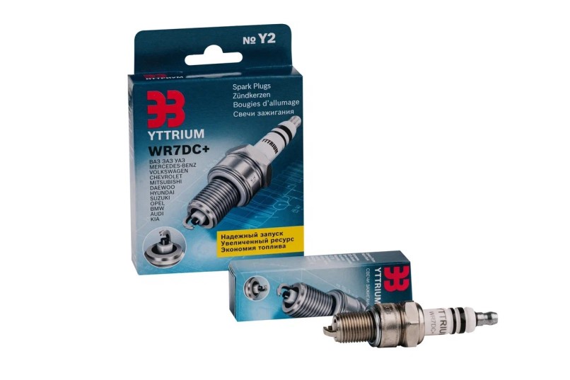 Свечи Энгельс YTTRIUM WR 7 DC+ /Daewoo, Hyundai, Kia, Mitsubichi, Opel, Suzuki, Volkswagen, УАЗ/ и.у.