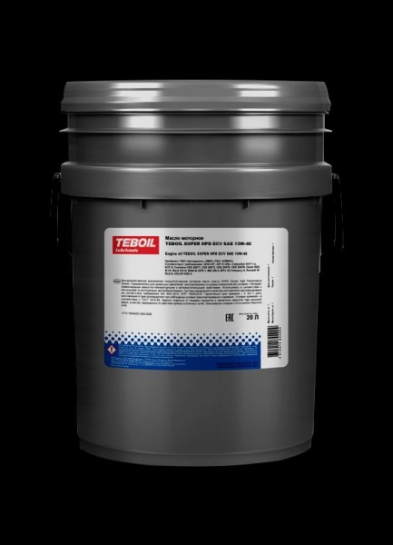 Масло моторное TEBOIL SUPER XLD EEV 5W30 E4/E6/E7/E9 (20л.) синтетическое (диз.)