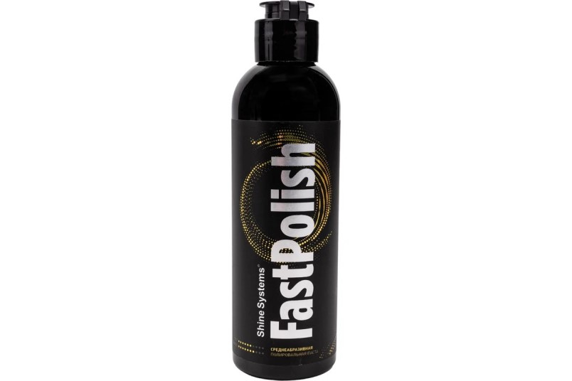 Паста для полировки кузова 200 мл среднеабразивная FastPolish