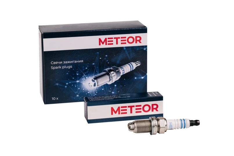 Свечи METEOR BLUE FR7LDC+ /Renault Logan Sandero Lada Largus 8 кл./ и.у.