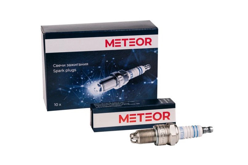Свечи METEOR BLUE WR8LTC+ /Audi Mitsubishii Volkswagen/ 3-х элект. и.у.