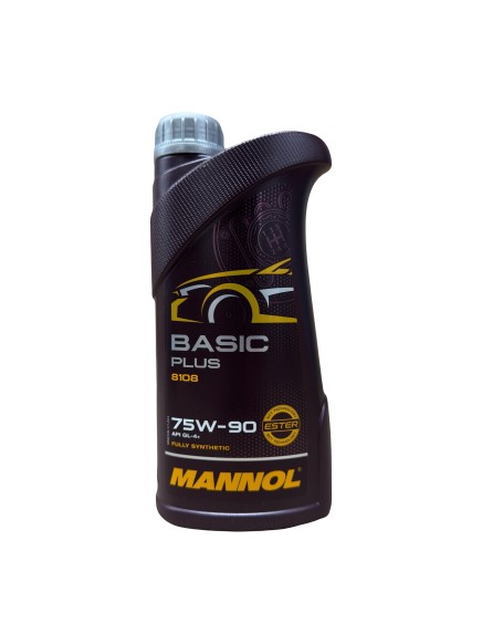 Масло трансм. MANNOL Basic Plus 8108 75W90 GL-4+ (1л.) синт.