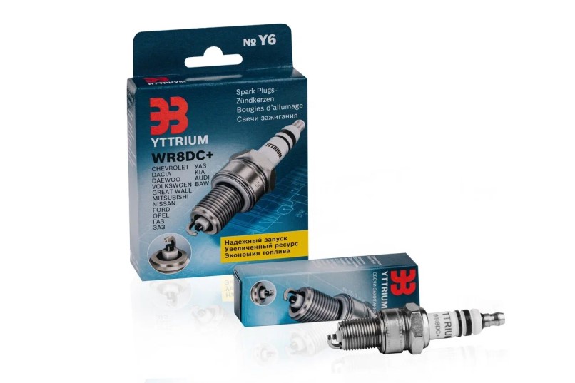 Свечи Энгельс YTTRIUM WR 8 DC+ /Daewoo Nexia, Lanos, Aveo/ и.у.