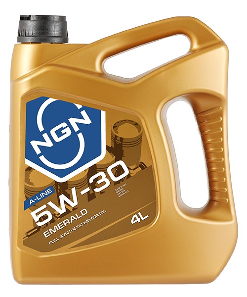 Масло моторное NGN EMERALD 5W-30 SN/C3 (4л.) синтетическое (бенз., диз.)
