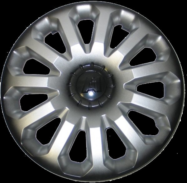 Колпак колеса R13 A-1 серебристо-черный (в мешке 4 упак)