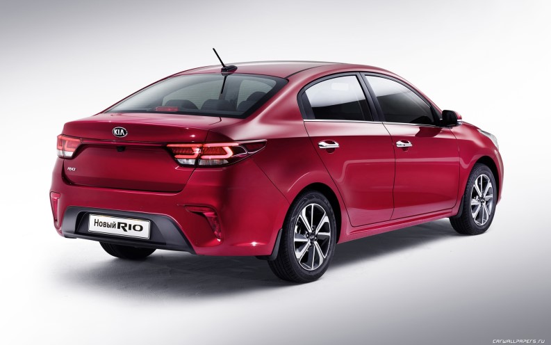 Стекло двери задн. Kia Rio IV лев. с 2017 г.
